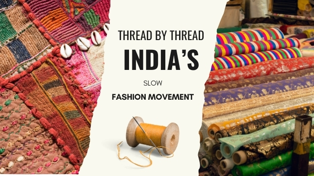 Thread by Thread: How India’s Slow Fashion Movement Is Reweaving Style with Soul