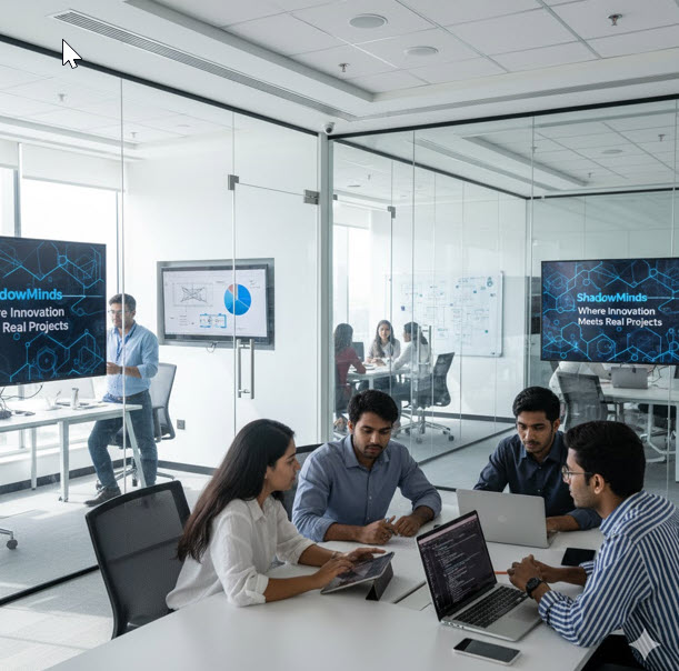 Shadow Minds Solutions ™️: India’s First AI-Powered Internship Ecosystem Bridging Students with Real-World Client Deliverables
